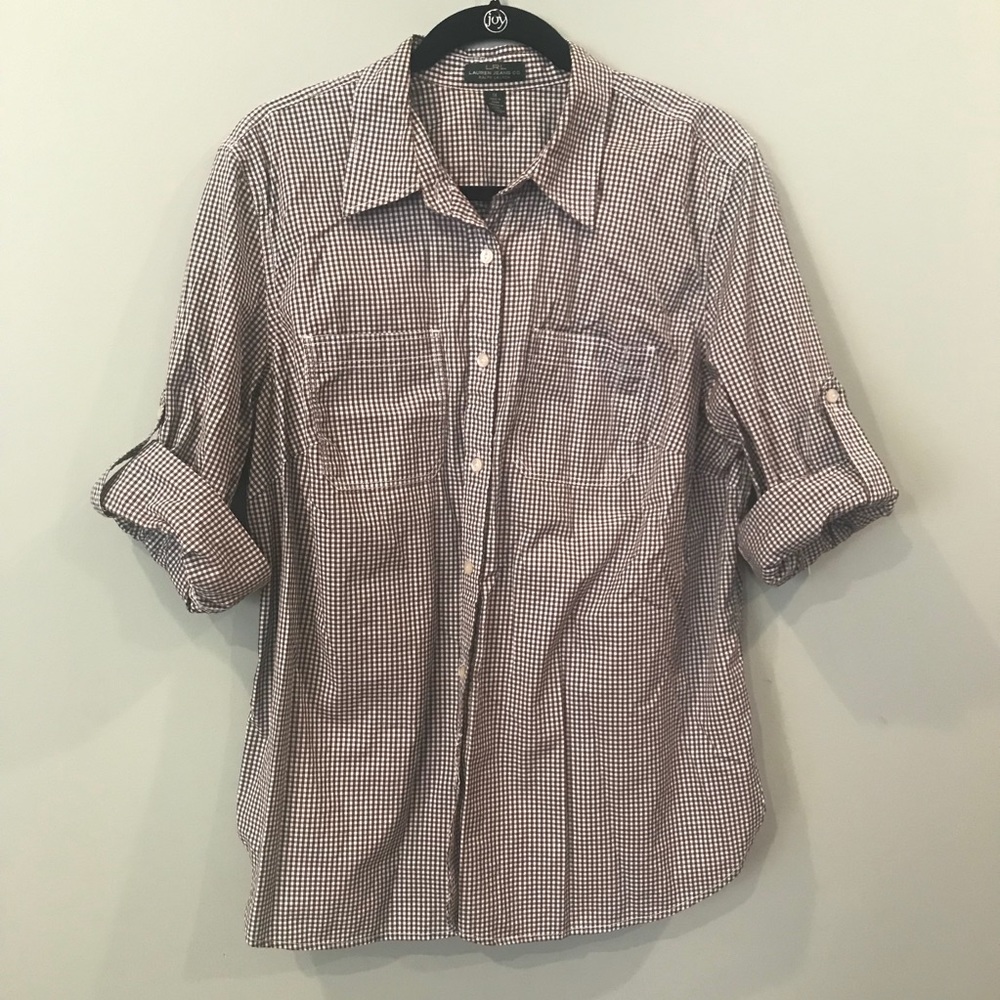 1X Ralph Lauren Jean Co Button Down Shirt